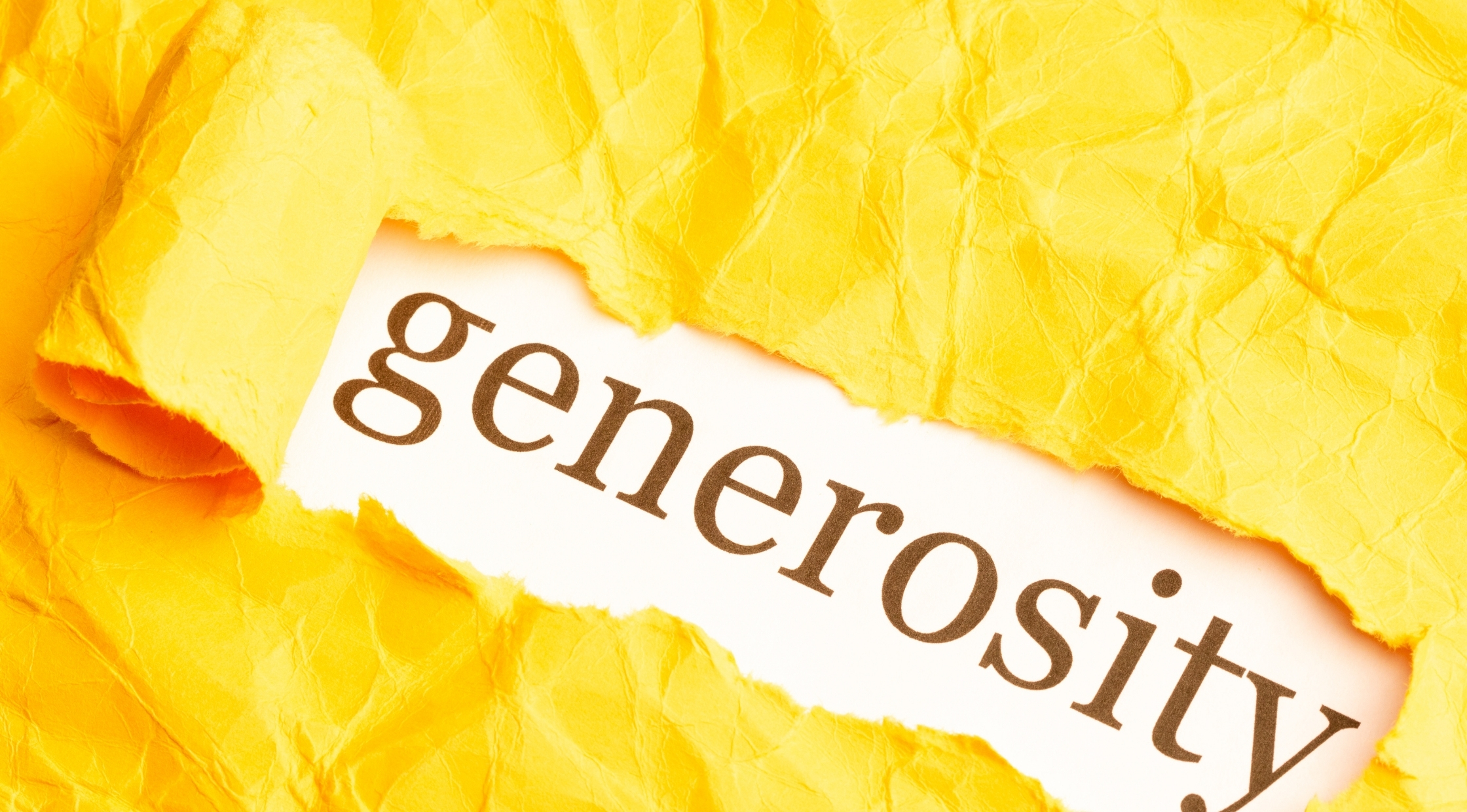 Generosity Meaning in Tamil
